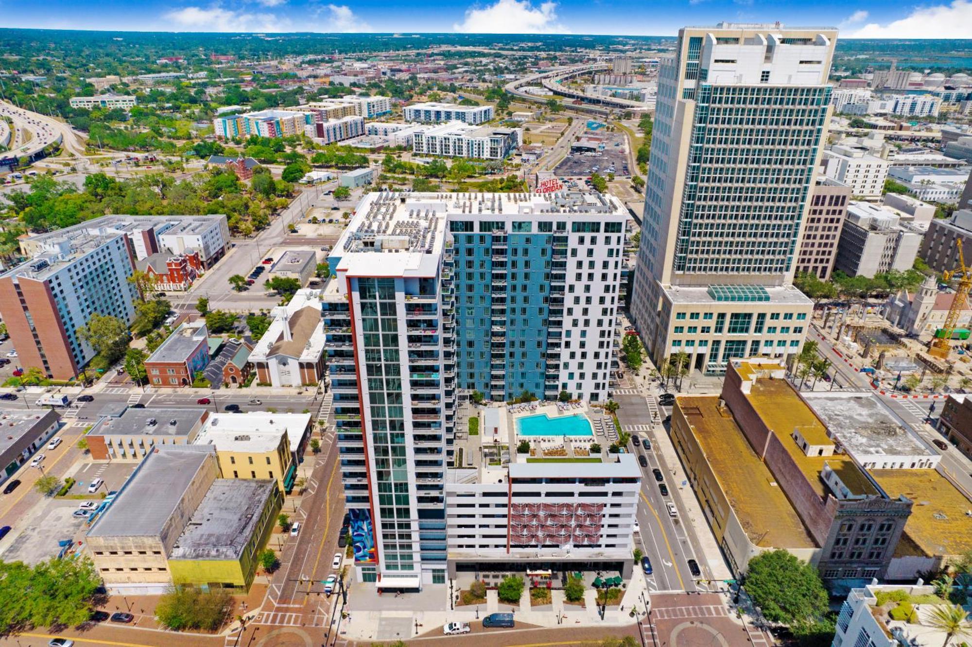 Downtown Tampa Gem 1-Bd W/Pool, Gym, & Sky Lounge Διαμέρισμα Εξωτερικό φωτογραφία